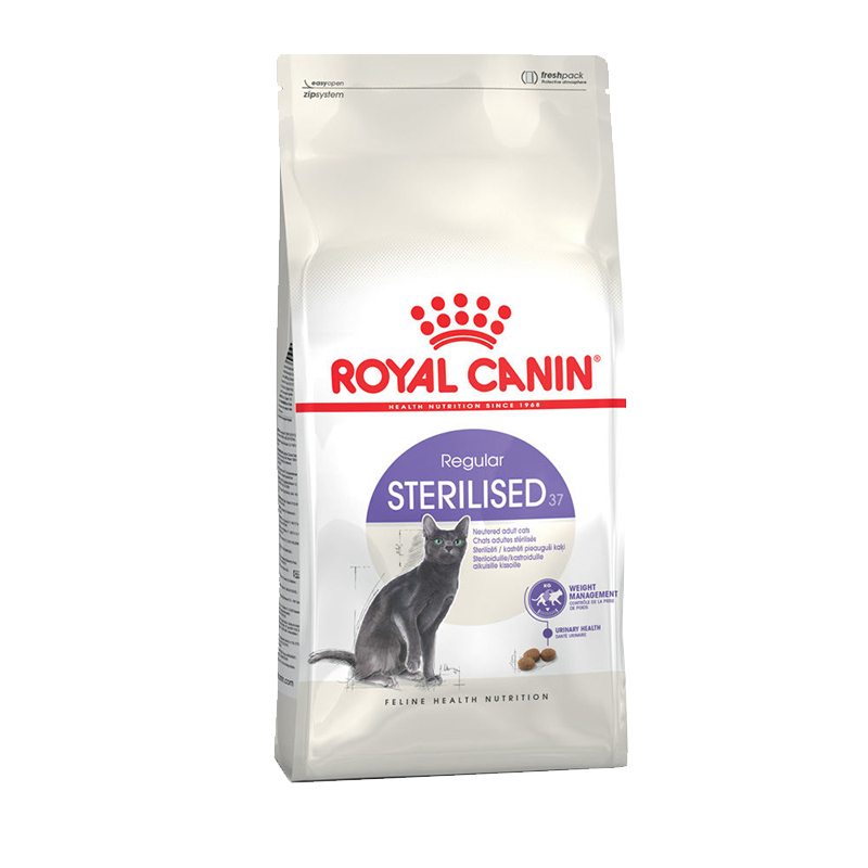 صفحه ی اصلی - جدید 73 غذای خشک گربه عقیم شده رویال کنین استرلایز Regular Sterilised