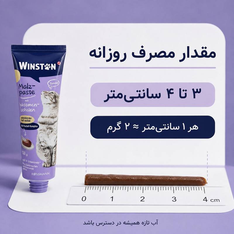 خمیر مالت گربه وینستون 1 خمیر مالت گربه وینستون